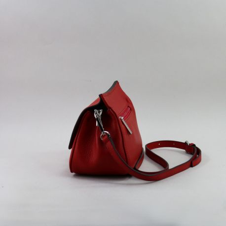 Angle Flap Front Handbag