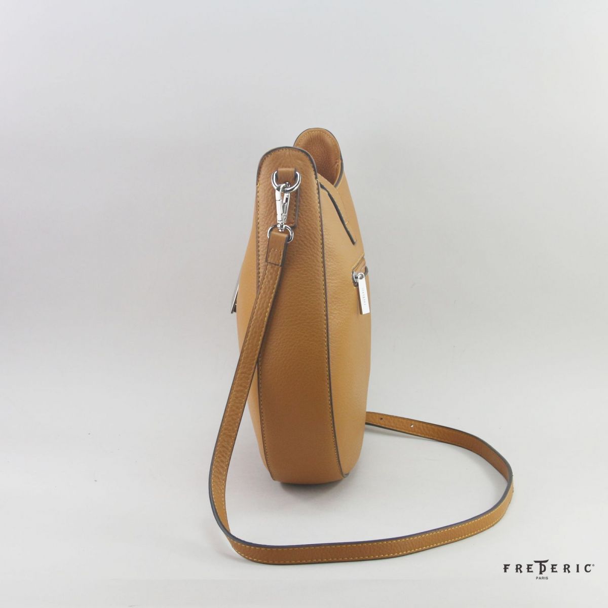 U Shape Handbag - Medium Leather Bag