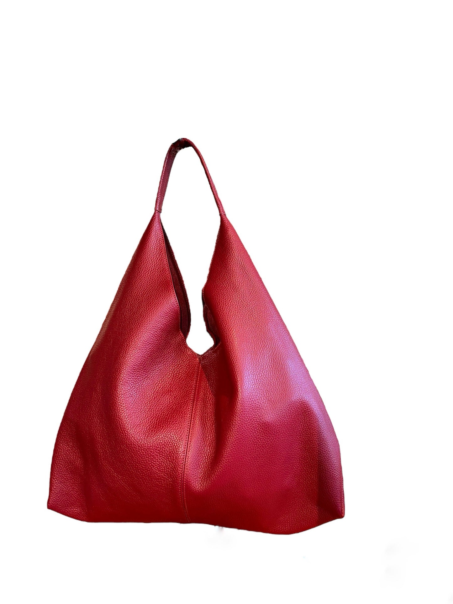 Shoulder Handbag - Extra Large Leather Bag