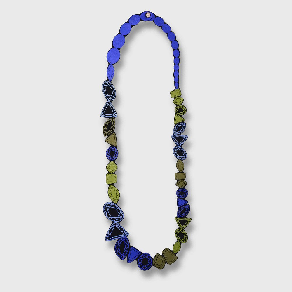 Stones Long Necklace