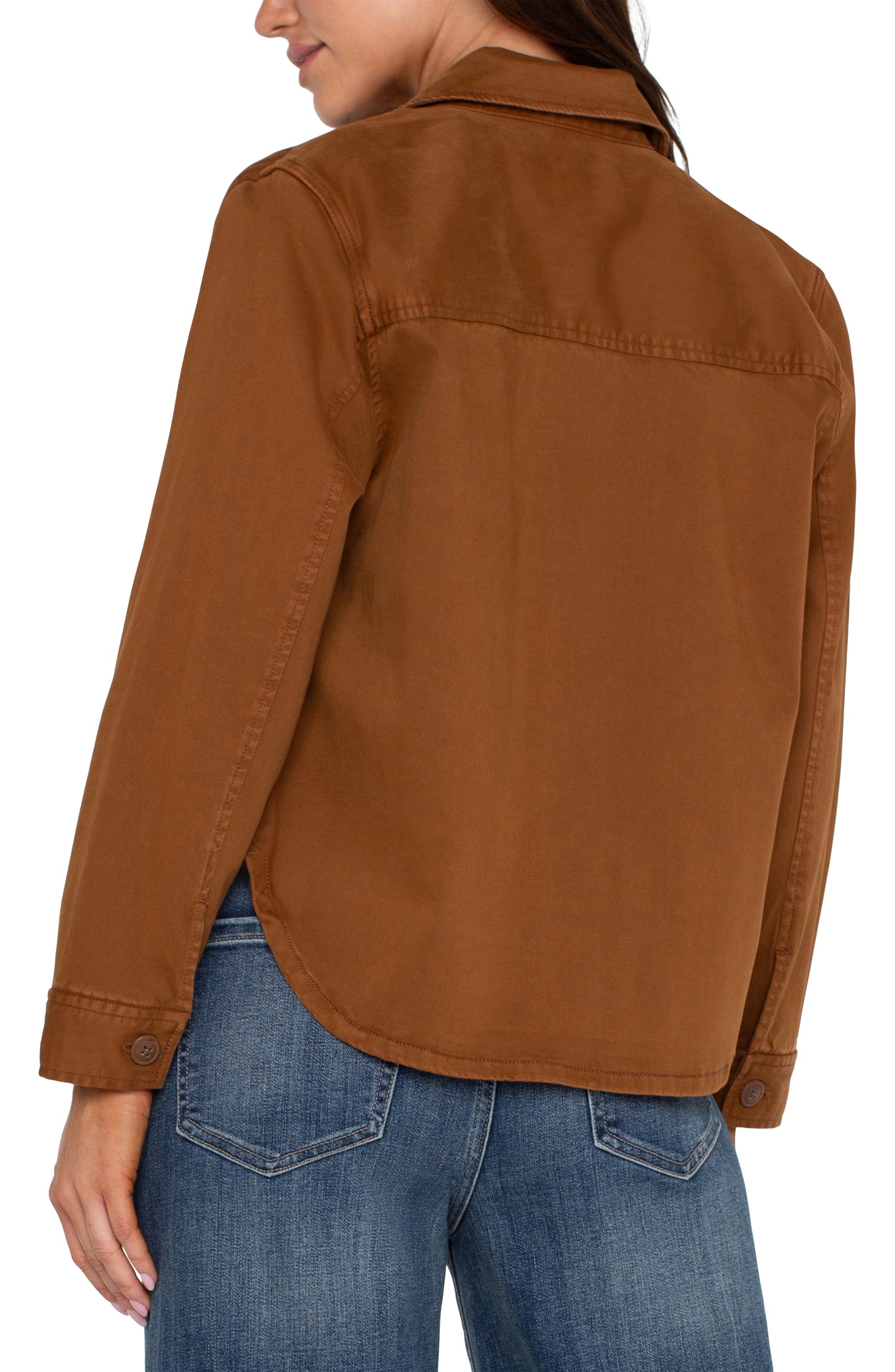 Crop Shirt Jacket