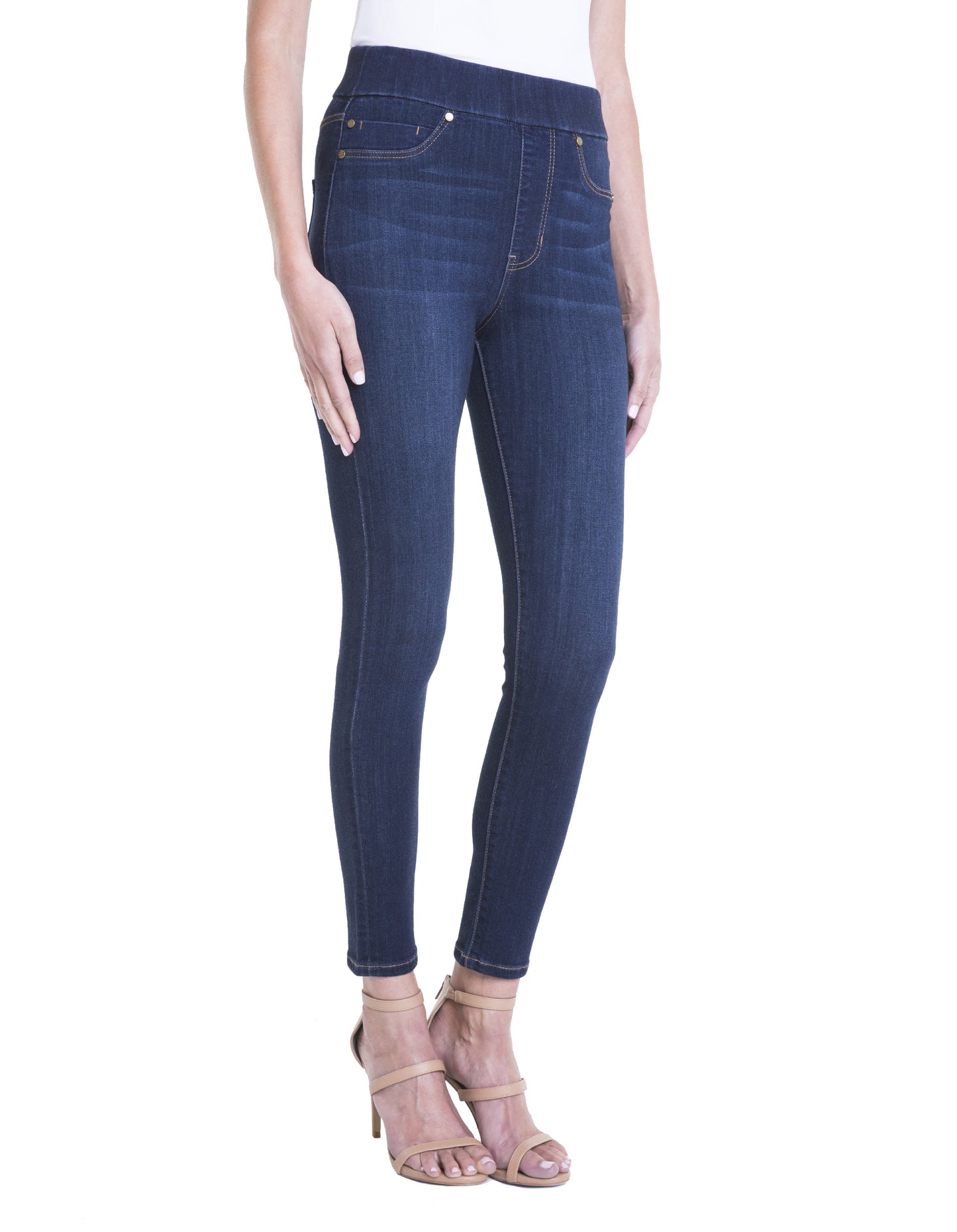 Farrah High Waist Pull-On Jeans